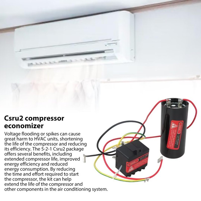 For 521 CSRU2 CSR-U2 Hard Start Kit DIY eTips Included