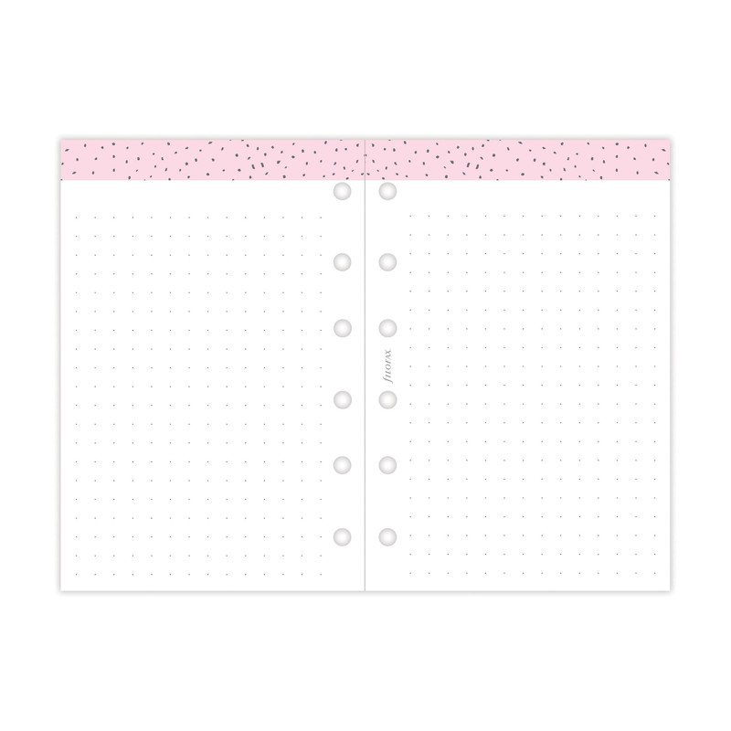 Filofax Pocket Confetti week to view diary - 2024, White