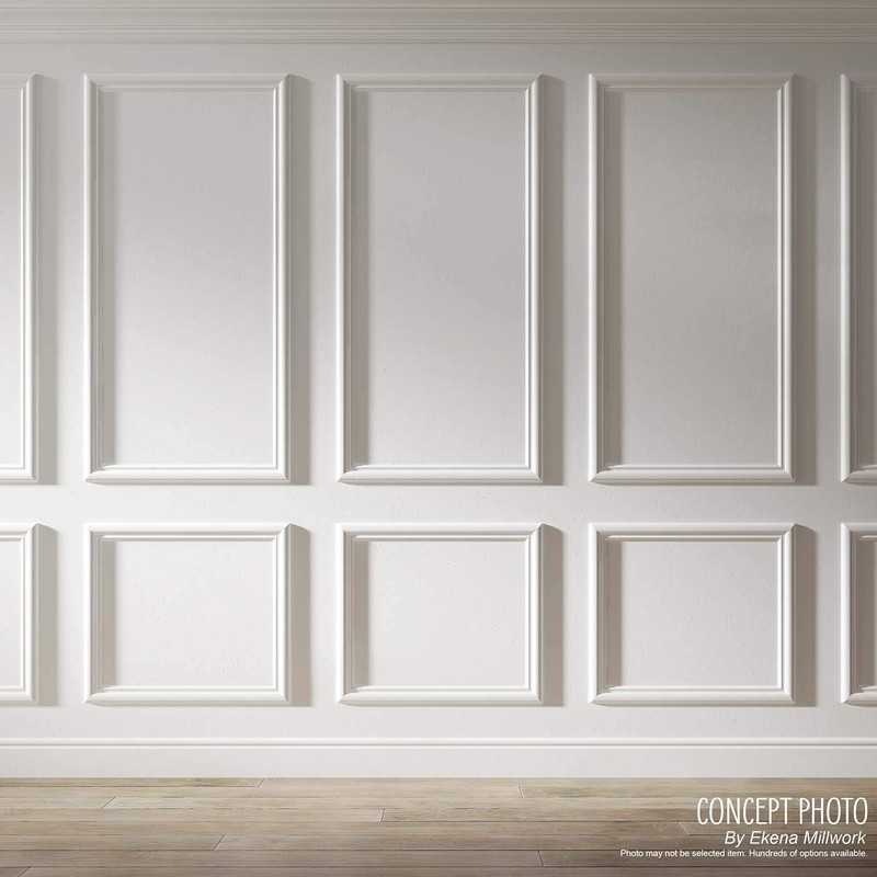 Ekena Millwork PNL12X24AS-01 12"W x 24"H x 1/2"P Ashford Molded