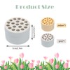 2 Pcs Spiral Ikebana Stem Holder Reusable Floral Grid for
