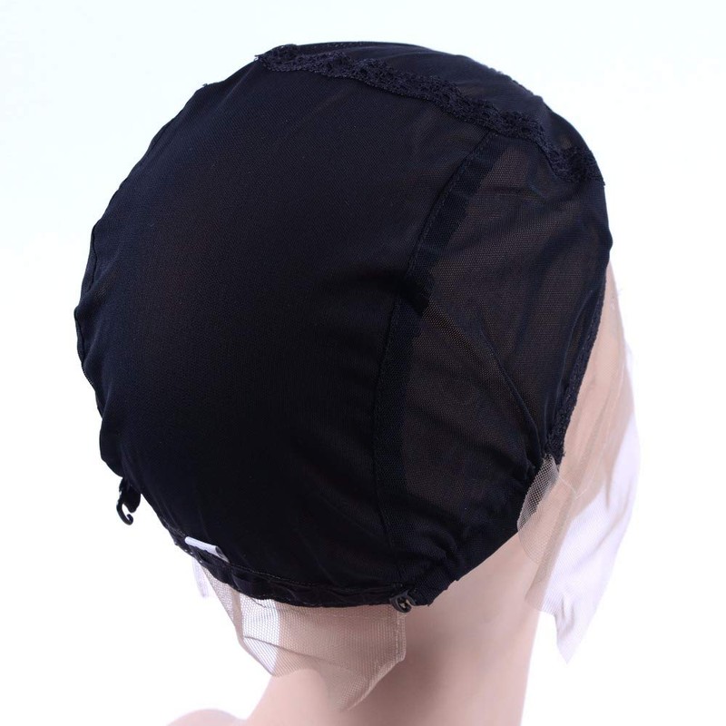 Lace Front Wig Cap for Making Wigs with Adjustable Strap