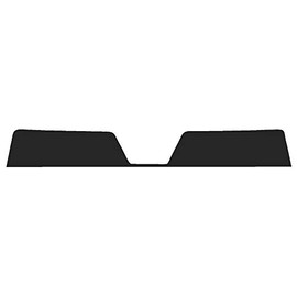 The Tint Effect Precut Window Tint Kit Compatible with Ford Mustang Coupe (2010-2014) (Full Includes: Front Windshield Visor precut in 15%) Automotive Film