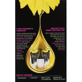 Garnier Hair Color Olia Oil Powered Permanent Color, 4.03 Dark Neutral Brown (Packaging May Vary)