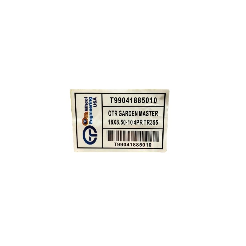 OTR 18 8.50 10 New OTR GardenMaster Premium Garden Tractor