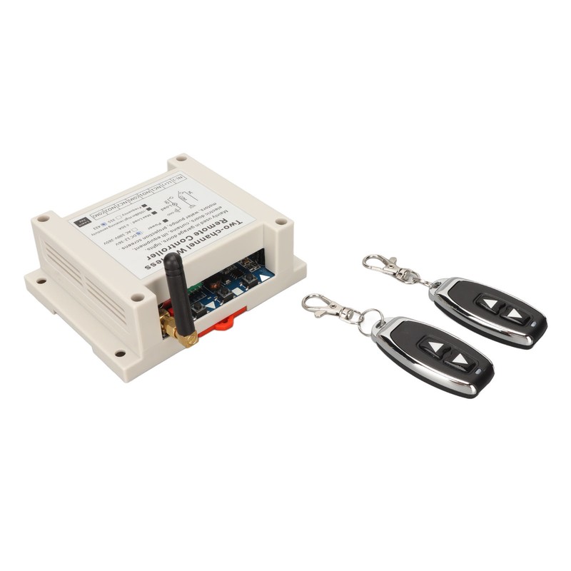 Wireless Remote Control Switch Relay 2CH Controller Receiver Transmitter 433Mhz