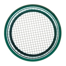 SE 5 7/8 Inch Mini Stackable Classifier Gold Prospecting Pan - 16 Holes/Square Inch Stainless Steel Mesh Sifting Pan, Green