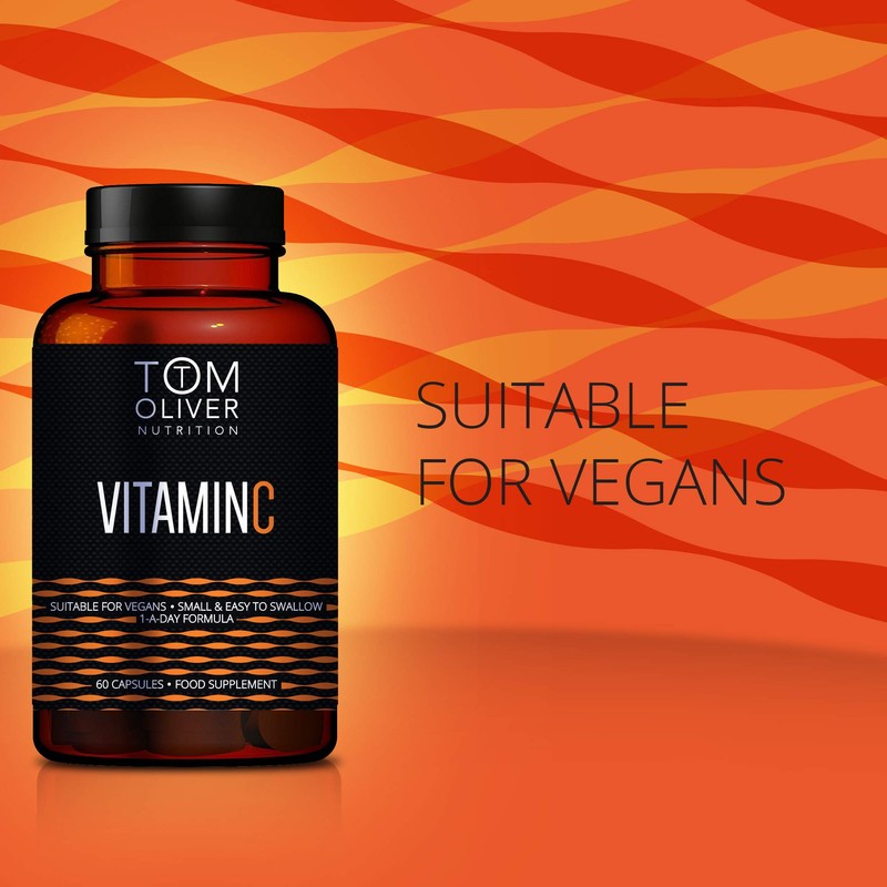Tom Oliver Nutrition - Vitamin C 1000mg High Strength -