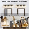 Bathroom Vanity Light Fixtures Over Mirror - Makeup Lighting Black