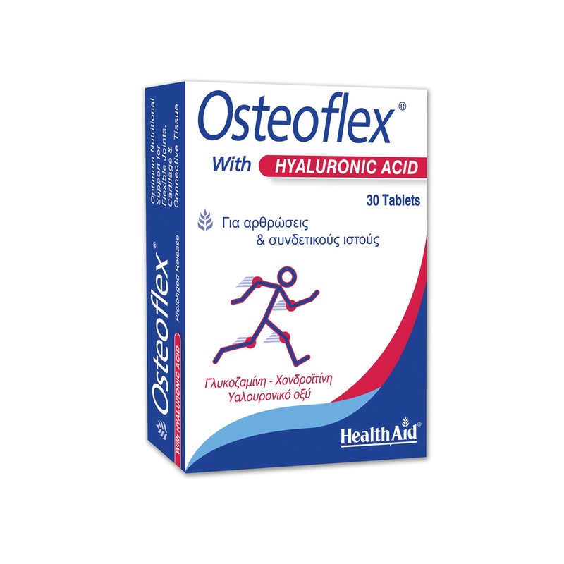 Health Aid Osteoflex Prolonged Release with Hyaluronic Acid 30 Tablets