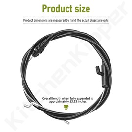 KitchenKipper 946-05141 Wheeled String Timmer Compatible with CUB Cadet 40" WST ST100 26SD710 262J756 262J710 262J709