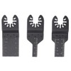 3 Pcs Oscillating Multi Tool for Metal Wood Quick Release