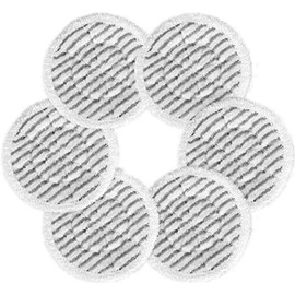 6 unidades de Almohadillas Limpieza Mopa Vapor Repuesto para la Serie Shark S7000 Super Absorbentes Lavables a Máquina Pisos Duros Eliminación Manchas