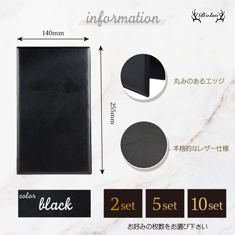 BOLSO Bill Holder Bifold Accounting Board Ticket Clip Bifold Bill