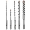 BOSCH HCK005 5-Piece Assorted Set SDS-Plus Bulldog Rotary Hammer Bits