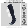QBK - Calcetines de béisbol para niños pequeños y niñas,