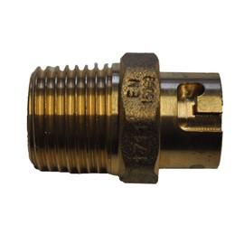 1/2" Straight Micropoint Cooker Socket (Known as Gas Fittings/Gas Bayonet Sockets/Gas Connection & Hoses Also Available in 1,2,5 and 10 Bag Quantities)