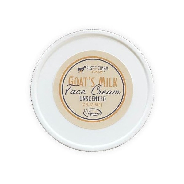 Rustic Charm Farm Goat Milk Face Cream (Unscented)