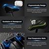 Xmifer Oversized Bike Seat, Comfortable Bike Seat - Universal Replacement