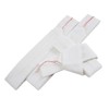 Muslin Waist Tie 3 Piece Set (White)