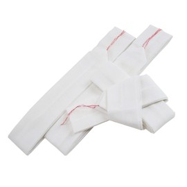 Muslin Waist Tie 3 Piece Set (White)