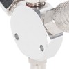 3 Way Air Splitter 1/4 Inch NPT Male Thread 3