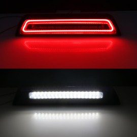 ATLEDLT LED Third Brake Light Compatible With 2016-2023 Tacoma High Mount 3rd Brake Cargo Light Smoke Lens (Double Cab Only.Not for Tacomas with 3rd Brake Lamp Exterior Screws