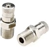 Auto-plaza 2 pcs 1/8 Inch BSPT Schrader Tank Valve 25mm
