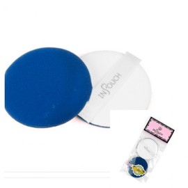 Air Cushion Puff 2-Pack: Cosmetic Makeup Sponge for Sunscreen Cleansing Puff 2ea