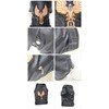 Lovelonglong Cool Dog Leather Jacket, Warm Coats Dogs Windproof Cold
