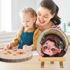 JILTWO 8Pcs 7-8 Inch Unfinished Wood Slices, Wood Rounds Cookies