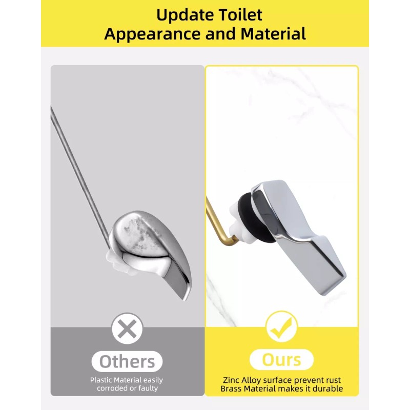 Hibbent Toilet Handle Replacement,Fr