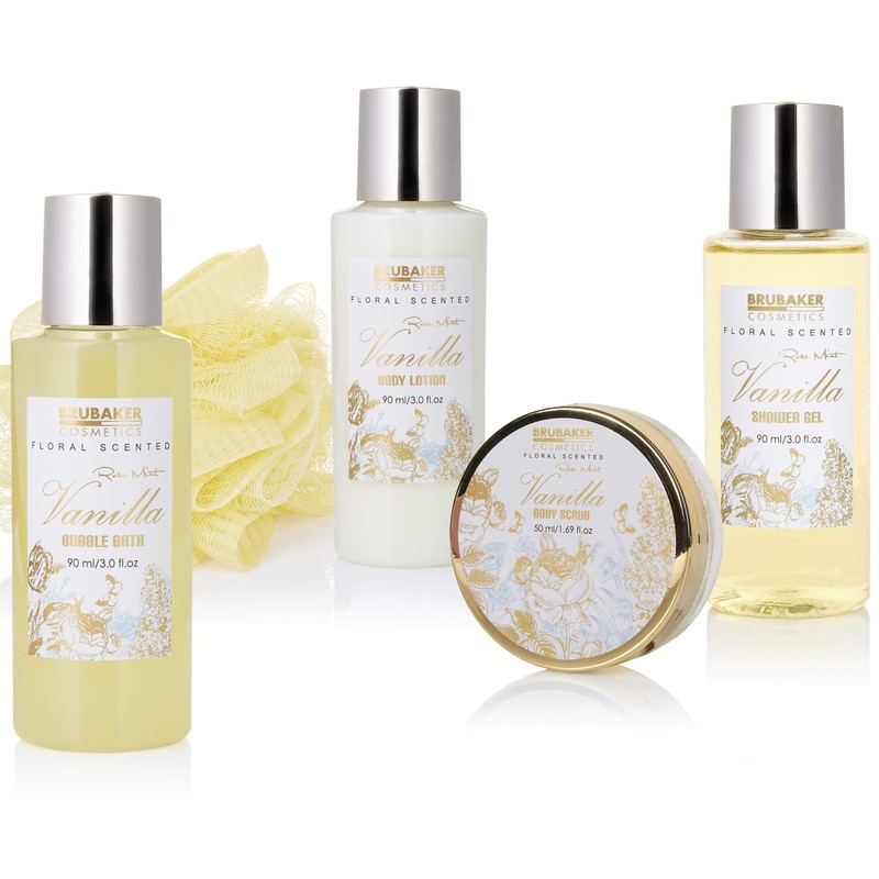 Brubaker Cosmetics Bath and Shower Set 5-Piece Gift Set