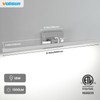 VOLISUN Modern Bathroom Vanity Light 31.5 inch, Rotatable, 18W Dimmable