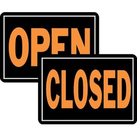 Hy-Ko Products 29-06454 OPEN/CLOSED アルミ看板 29-06454
