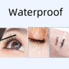 Black Mascara for Sparse lashes, Waterproof Mascara with Tiny Brush,