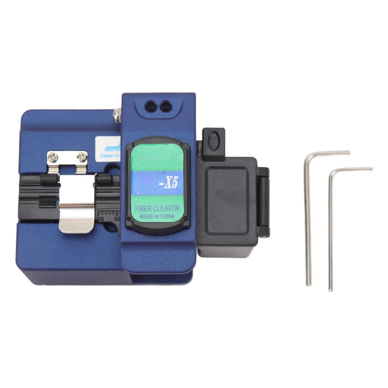 Optical Fiber Cleaver High Accuracy Automatic Return Fiber Cutter Cold