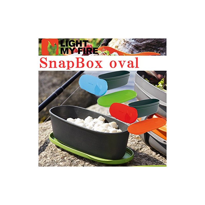 Light My Fire Snap Box Oval Waterproof Food Storage Container