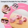 Adjustable Dumbbell Set of 2, 4 in 1 Free Weights