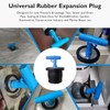 BOPOREAE Mechanical Test, Seal, Cleanout Pipe Plug, 3-9/16 to 4-5/16