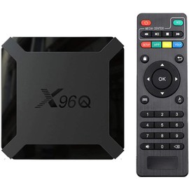 Android 10.0 TV Box,X96 Mini 2021 Upgraded Version X96Q 2GB RAM 16GB ROM Smart TV Box Allwinner H313 Quad Core Support 4K 3D Set Top Box X96 Mini Wifi Home Media Player