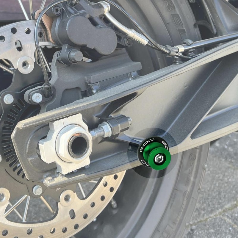 MotHeartCNC Motorcycle M8 Swingarm Spools Slider For Z500 2024-2025 Motorcycle