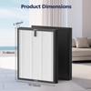 4-Pack HAP603 Replacement Filter Compatible With ECOSELF HAP603 & HAP603WF