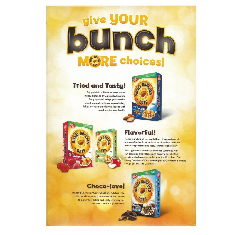 Honey Bunches of Oats with Real Strawberries, 13-Ounce Boxes (Pack
