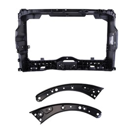 Slakerbe Car Radiator Core Support with Bracket Compatible for Honda for Civic Model 2022-2023 Front Metal Radiator Support Replace 71411-T22-A01,71411T22A01