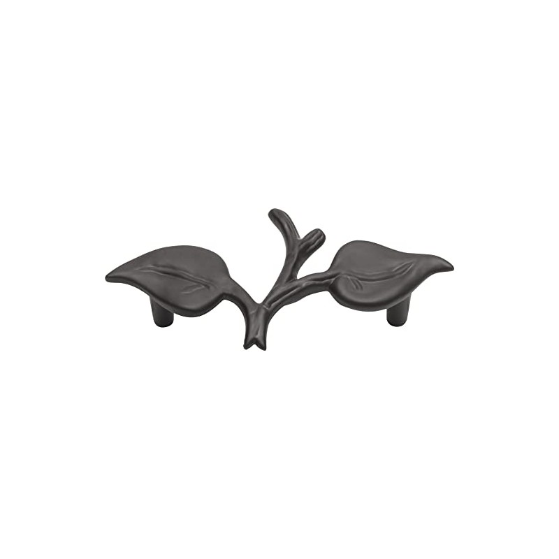 Atlas Homewares 185-O Nature Collection 3" California Leaf Pull, Aged