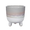 Sass & Belle Mojave Glaze Grey Large Planter on Legs