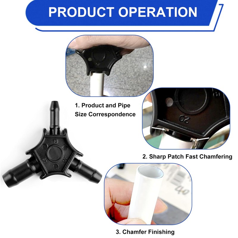 Multi Calibrator Deburring for Multilayer Pipes - Calibrator for Plastic