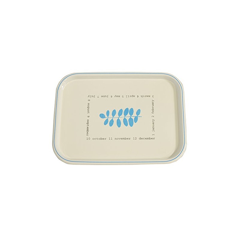 Magnet with Tray, Herbs, and Two Length Square Blue