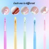 GeeRic 11 Pinceles para Uñas,Nail Art Pen Manicure Tool Set