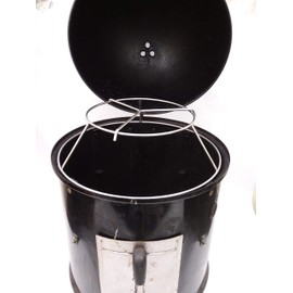 Hunsaker Smokers Rib Hanger Set for 22.5" WSM - 6 Heavy Duty Meat Hooks, Durable Solid 304 Stainless Steel, Increased Cooking Capacity